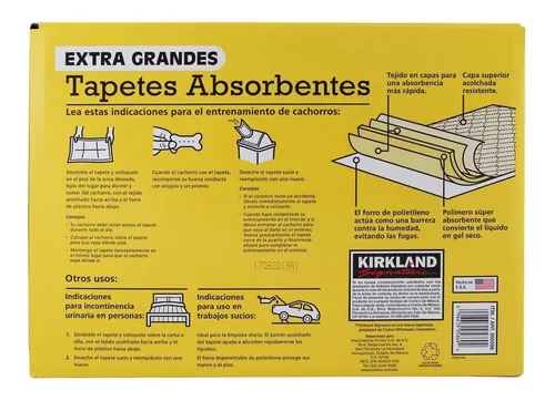 Kirkland Signature Tapetes Absorbentes Extra Grandes para