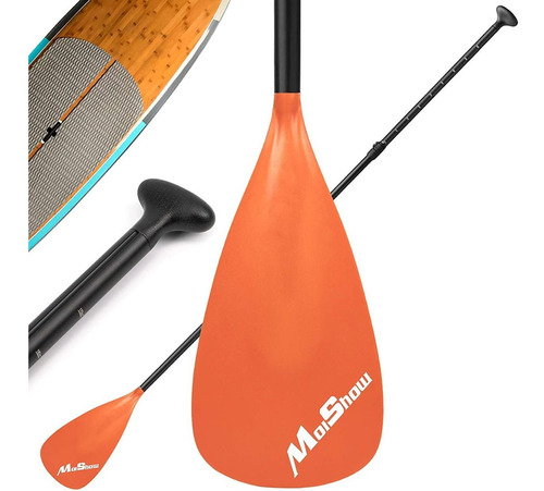 Remo Stand Up Paddle Board, Ajustable De 3 Piezas - Naranja.