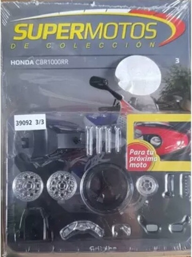 Coleccion Supermotos Honda Cbr1000 Fasiculo N 3