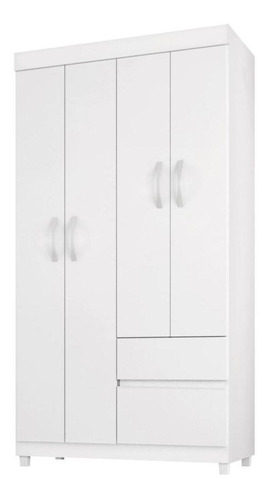 Clóset 4 Puertas Hoga Lotus Blanco Rosa Flex