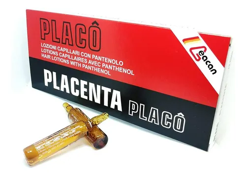 Tratamiento Para La Caída Del Cabello Placenta Placo, 12 Fra