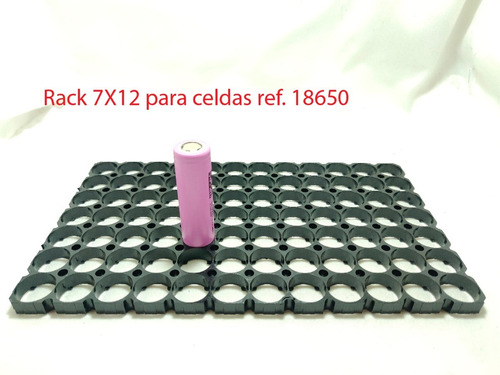 Rack 7x12 Para Celdas Ion-litio Ref. 18650