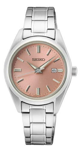 Reloj Seiko Sur523p1 Acero 100m Hombre Agente Liniers