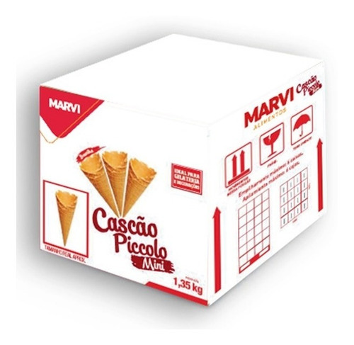 Imagem 1 de 5 de Cascão Piccolo Mini 300 Und - Marvi Professional