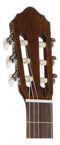 Guitarra criolla clásica Cort AC100 para diestros natural merbau semibrillo