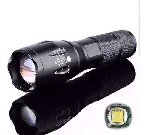 Linterna Cree Led Tactica Xmlt6 + Pila + Cargador