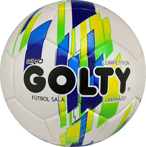 Balón De Fútbol Sala Golty Competicion Giro Laminado T663658