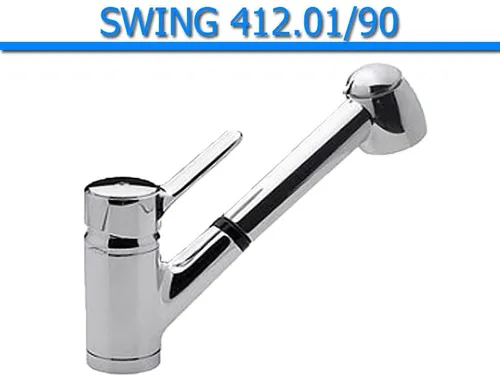 Griferia Fv Swing Monocomando 412.01 90 Pico Extraible Env o gratis