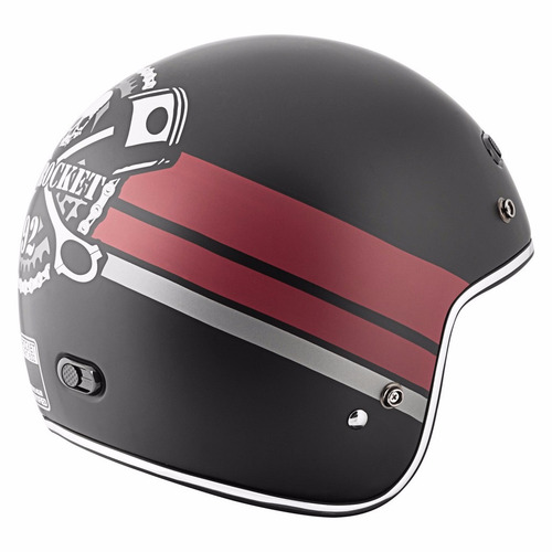 Casco Joe Rocket Rkt600 Dyno Moto Diseño Estampados Mate