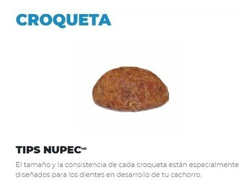 Alimento Nupec Nutrición Científica para perro cachorro de raza mediana y grande sabor mix en bolsa de 8kg