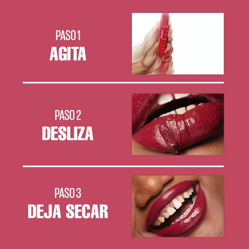 Labial Liquido Super Stay Vinyl Ink Coy Maybelline 4.2ml