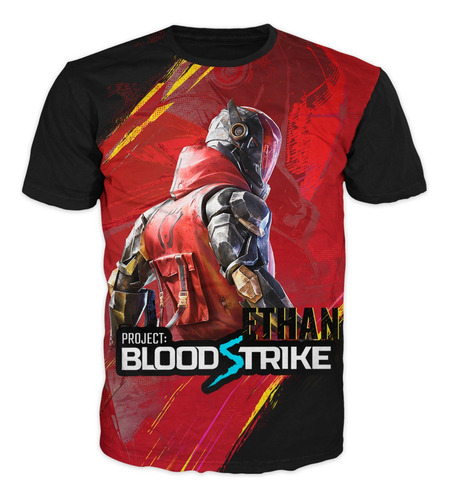 Camiseta Gamer Blood Strike Adultos Y Niños