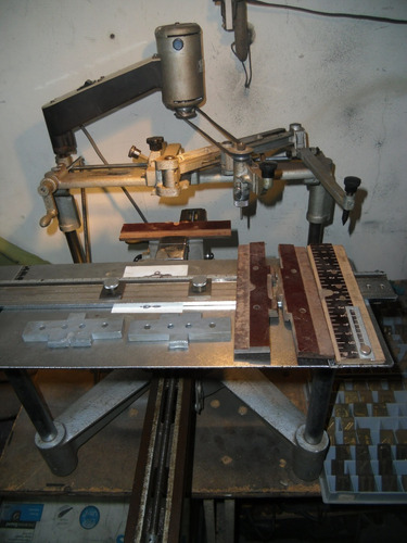 Pantografo Grabador Metales Gravograph Troyes 100% Operativo (Usado)
