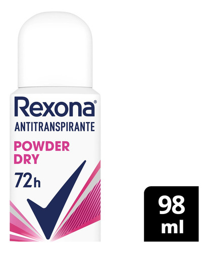 Desodorante En Aerosol Power Dry 58g/98ml Rexona Neutro