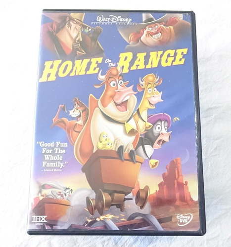 Disney Home Of The Range Pelicula Dvd Region 1 En Ingles (Usado)