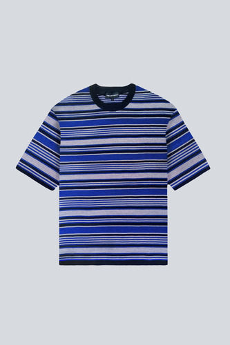 Polo Boxy Oversize Fit Knitted - Azulino