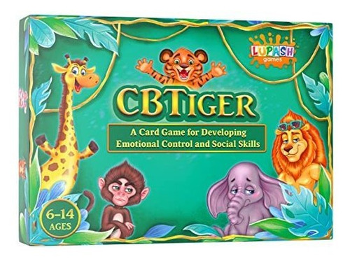 Lupash Games Cbtiger Therapy Juego De Cartas Para Niños - De