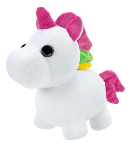 Adopt Me! Unicornio Neon De Peluche Iluminado De 12 Pulgadas