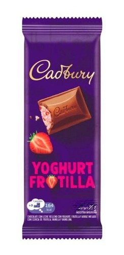 Cadbury Yogurt Frutilla 2 X 160g  Engolosinar