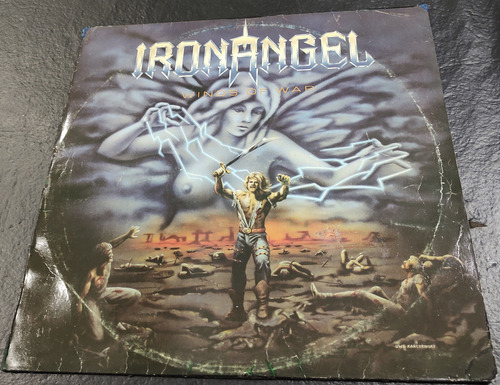 Iron Angel Winds Of War Lp Brasil 1ra Edic Helloween Sabbat