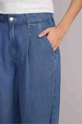 Jean Wide Leg Mujer Sastrero Pinzado Yagmour