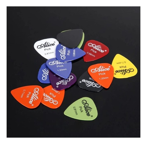 Uñetas O Púas De Guitarra 12 Unidades