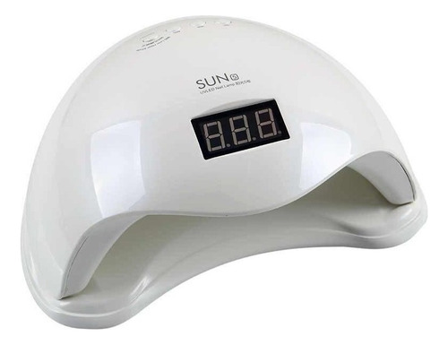 Secado Uñas Lampara Led Uñas Sun 5 Esmalte Permanente Blanco