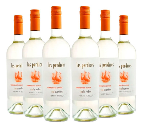 Vino Las Perdices Torrontes Dulce Natural Caja X6 Unidades