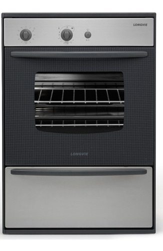 Horno Y Parrilla Inox 60cm Grill Longvie H4600x Novogar