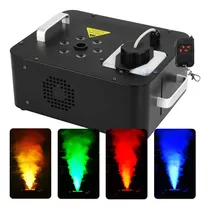 Comprar Máquina De Fumaça 1200w 6 Led Controle Dmx 512 Djs, Festas