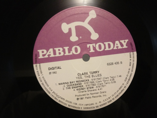 Lp Clark Terry - Yes, The Blues (Usado)