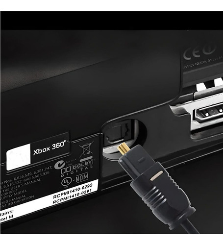 Cable Audio Digital Toslink Fibra Optica