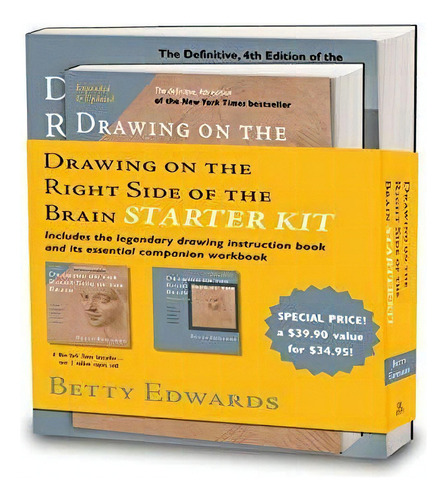 Drawing On The Right Side Of The Brain Starter Kit The Defi, De Edwards, Betty. Editorial Tarcherperigee, Tapa Blanda En Inglés, 2013
