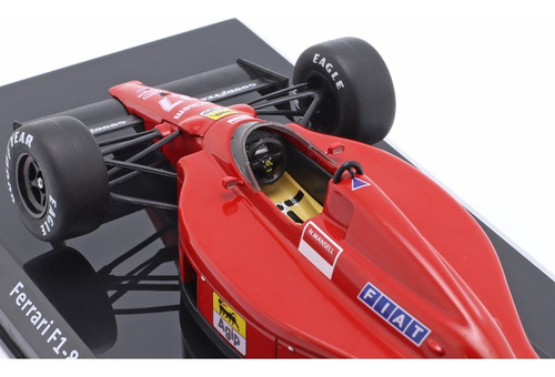 1/24 Premiumx Ferrari 640 Nigel Mansell F1 Formula 1 1989 Vermelho