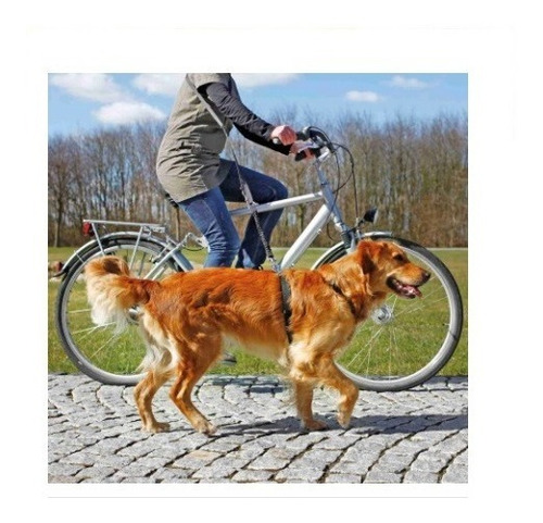 Correa Extensible Bicicleta Perros Mascotas Bulldog 40%off!!