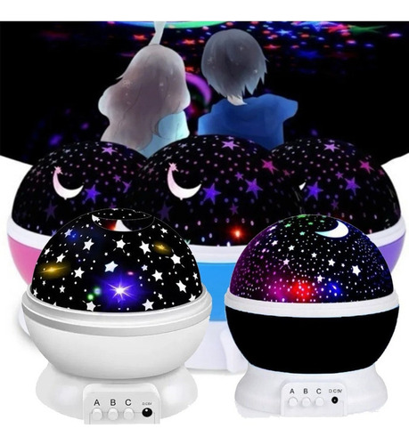 Luminária Projetor Estrela 360º Galaxy Abajur Star Master Cor da estrutura Sortido