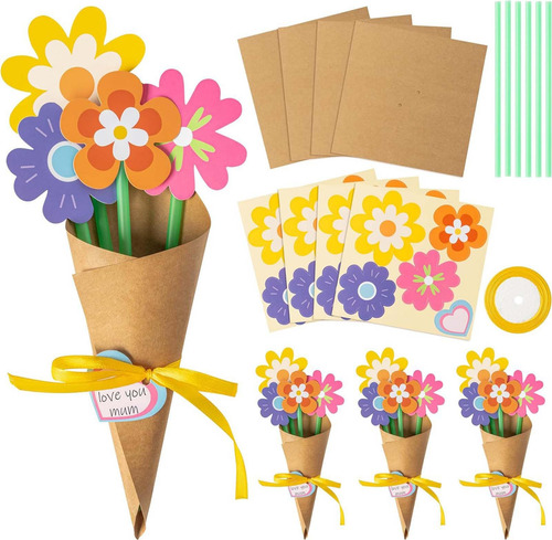 Kit De Ramo De Flores En T Para El Día De La Madre, Flor Aro