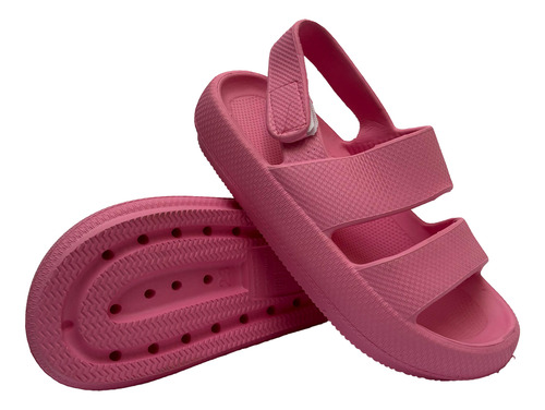 Sandalia Para Dama Eva Moda Con Correa De Velcro 23-26