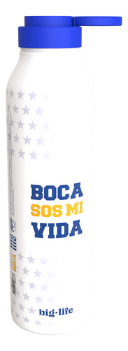 Botella De Agua Aluminio Boca Juniors 600ml Original