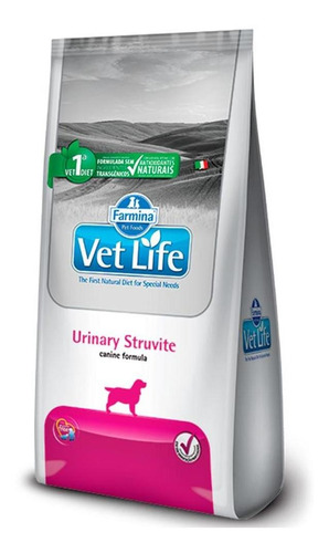 Ração Para Cães Urinary Struvite 2kg Vet Life