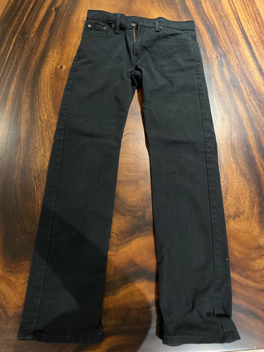 Jeans Levis 513 Negros Slim Fit Hombre