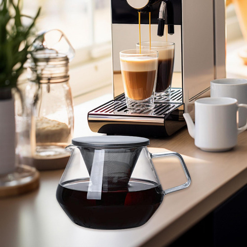 Cafetera Ergonómica Resistente Al Calor, Multifunción,