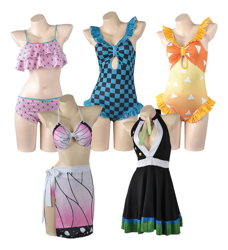 Traje De Baño De Anime Para Cosplay De Playa