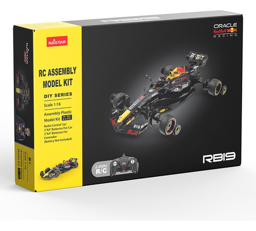 1/16 Rc Car Red Bull Rb19 #1 #11checp Perez, Modelo F1 Ensam