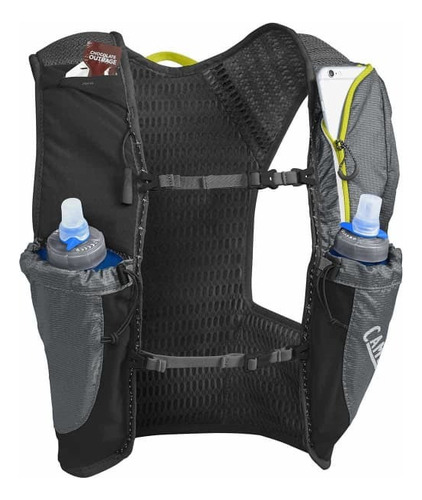 Chaleco Hidratación Camelbak Trail Nano Vest Graphite Sulphu