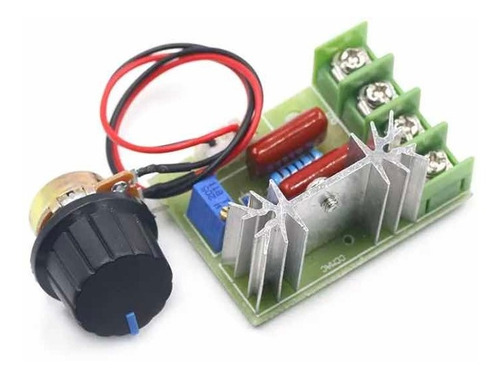 Imagen 3 de 3 de Modulo Regulador Velocidad Motores Y Luces 220v
