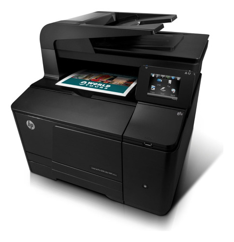 Impresora Laser Color Hp Mfp M-276 M276nw Red Wifi Usb 