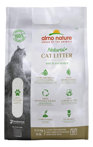 Almo Nature Arena Natural Para Gatos 100% A Base De Plantas 