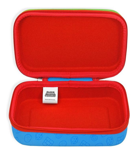 Súper Mario Lapicera Licencia Color Rojo/azul