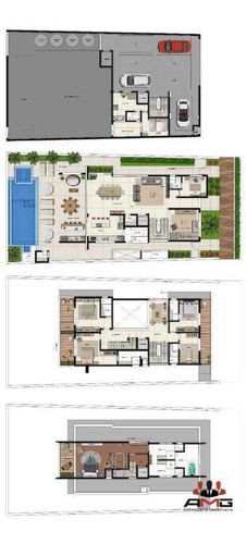 Casa Com 6 Dormitórios À Venda, 1075 M² Por R$ 12.102.347,25 - Riviera - Módulo 12 - Bertioga/sp - Ca0884